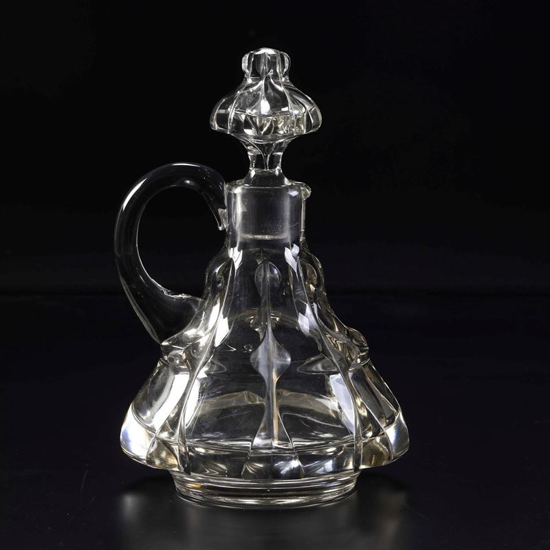 Caraffa con tappo, XX secolo.   - Asta Arredi per la Tavola - Cambi Casa d'Aste