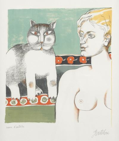 Donna con il Gatto