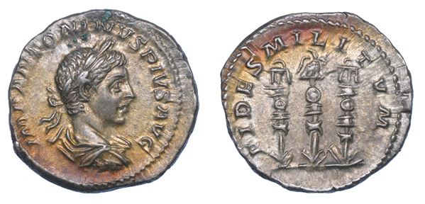 ELIOGABALO, 218-222. Denario.