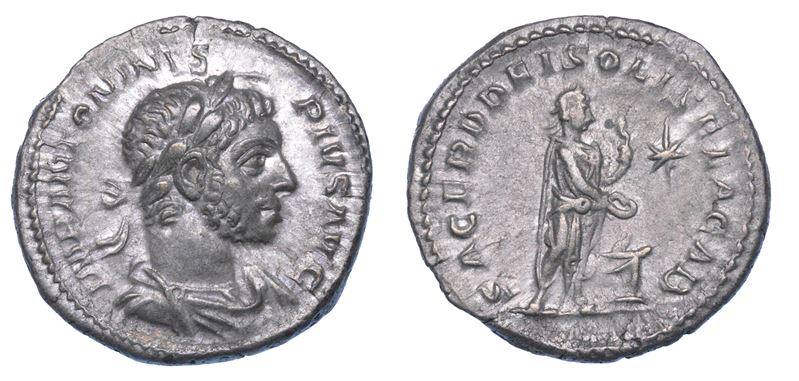 ELIOGABALO, 218-222. Denario, anni 220-222. Roma.  - Auction Numismatics - I - Cambi Casa d'Aste