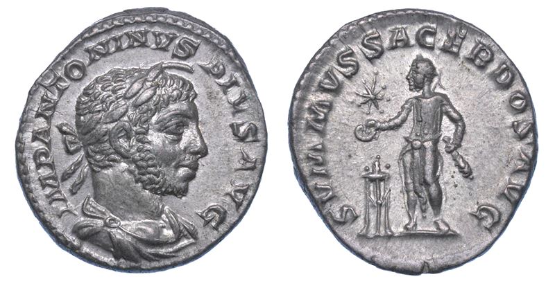 ELIOGABALO, 218-222. Denario.  - Auction Numismatics - I - Cambi Casa d'Aste