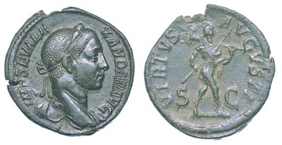 Alessandro Severo, 222-235. Sesterzio, Anni 222-231. Roma.