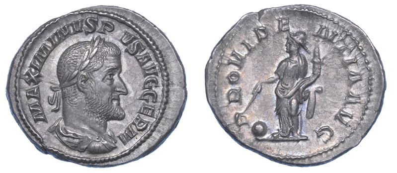 MASSIMINO I, 235-238. Denario, anni 236-238.  - Auction Numismatics - I - Cambi Casa d'Aste