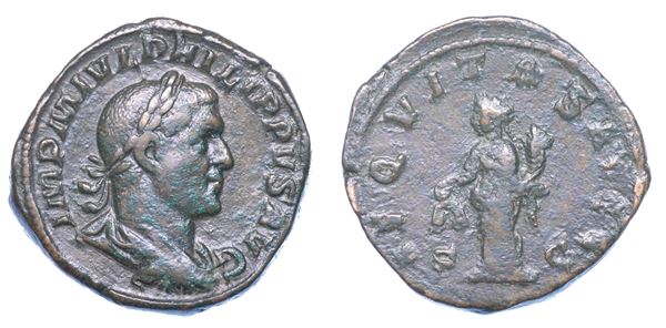 FILIPPO I, 244-249. Sesterzio, anno 246. Roma.