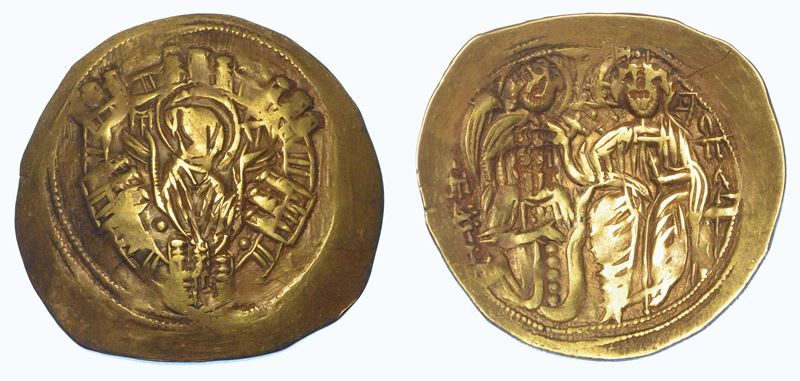 MICHELE VIII PALEOLOGO, 1261-1281. Hyperperon, anni 1261-1281. Costantinopoli.  - Asta Numismatica - I - Cambi Casa d'Aste