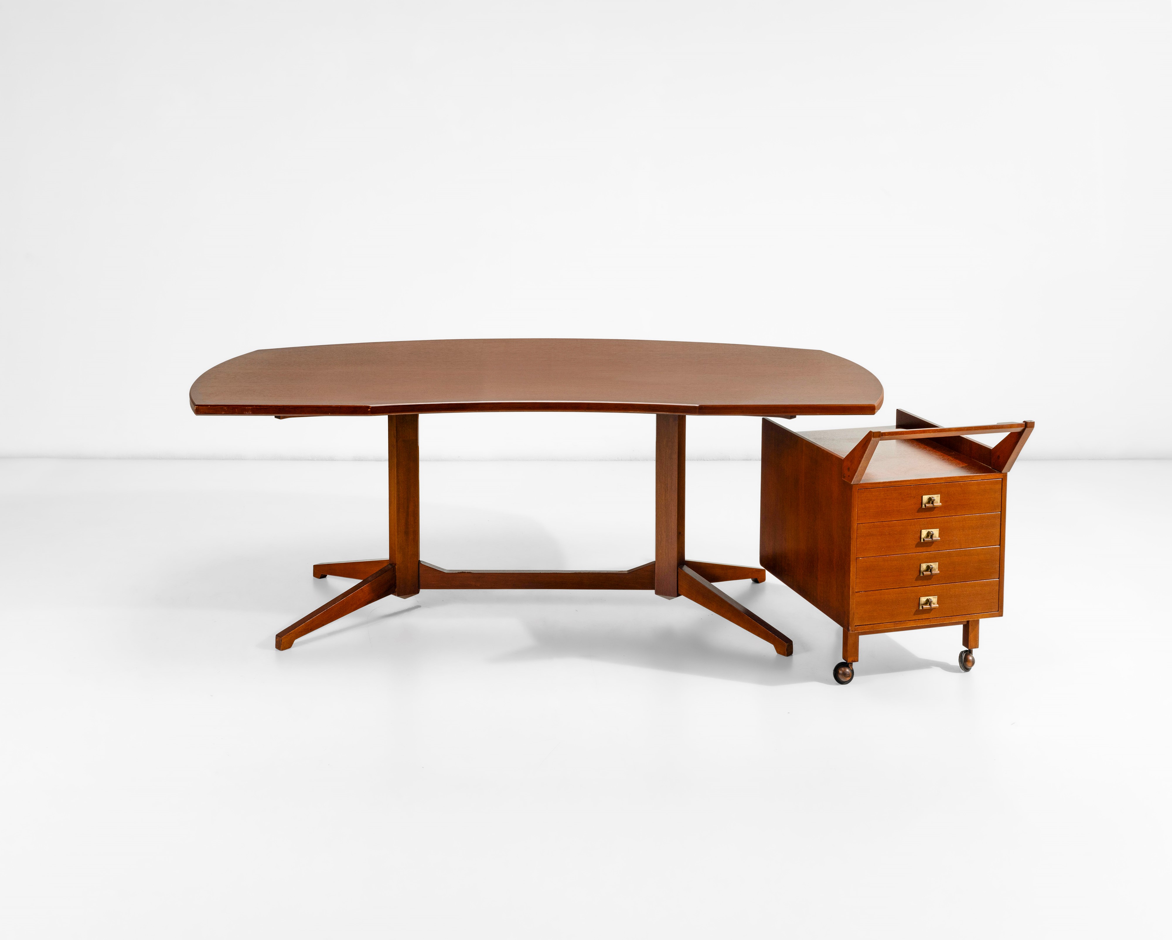 Franco Albini e Franca Helg - Scrivania Mod. T22 con Cassettiera