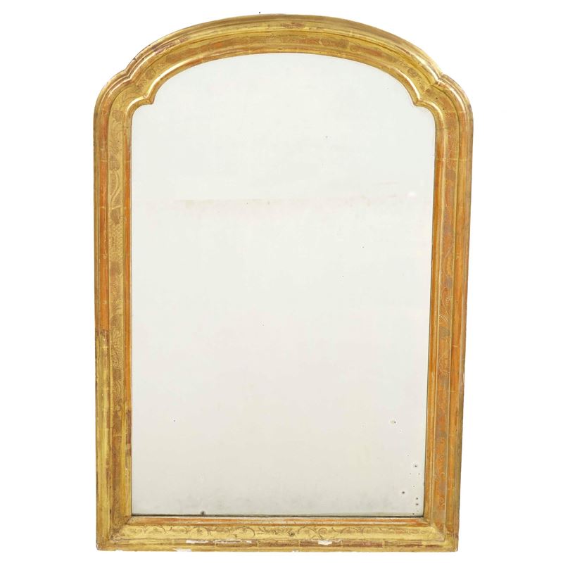 Specchiera dorata. XX secolo  - Auction Antiques - Cambi Casa d'Aste