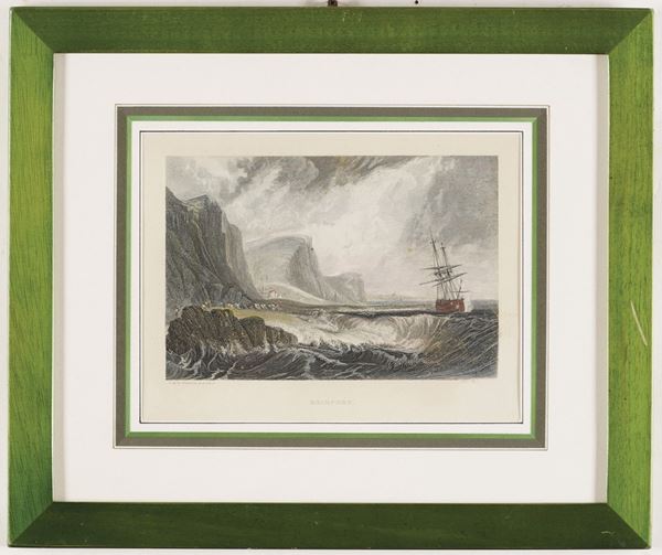 Serie di riproduzioni e stampe a tema marinaresco