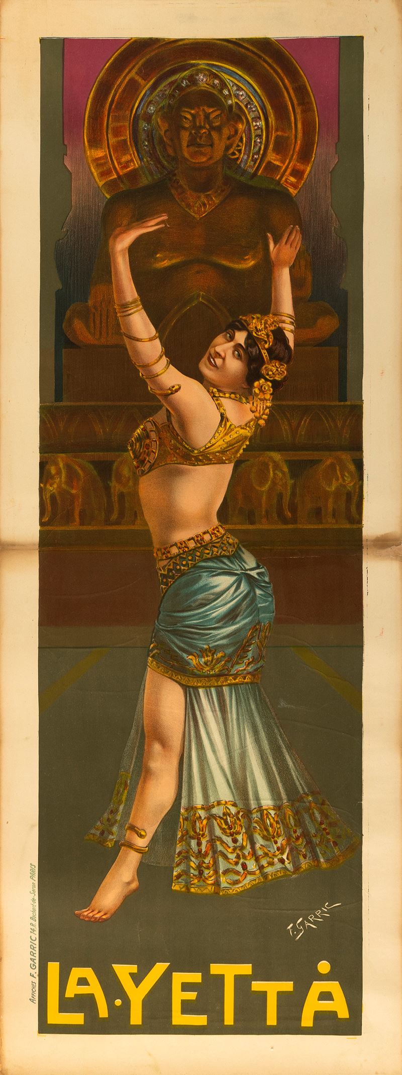 Fernard Garric : La Yetta  - Auction Vintage Posters and Collectible - Cambi Casa d'Aste