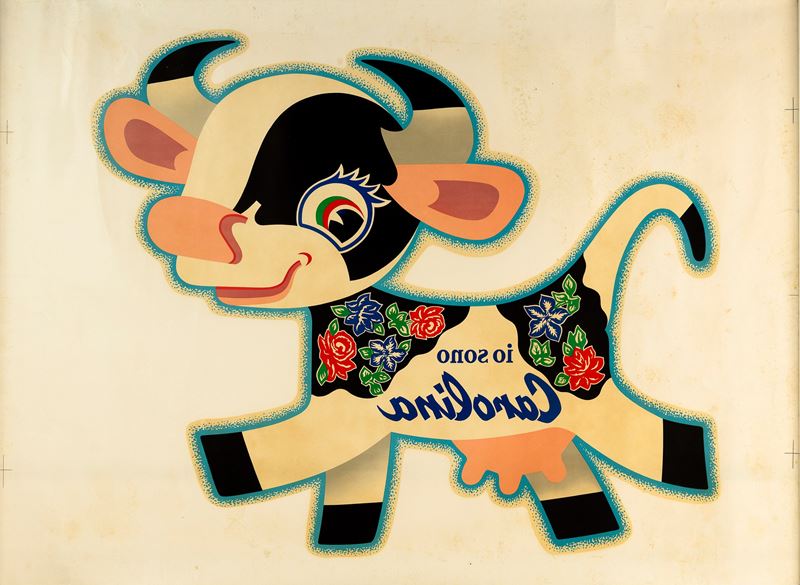 Anonimo : Mucca Carolina  - Auction Posters and Collectables - Cambi Casa d'Aste