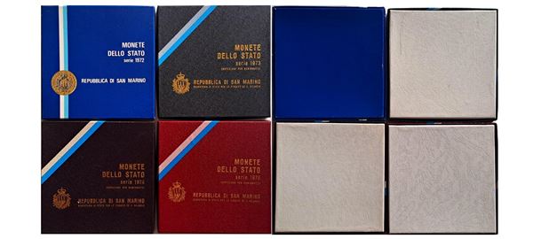 San Marino 1972-1975. 4 divisionali.