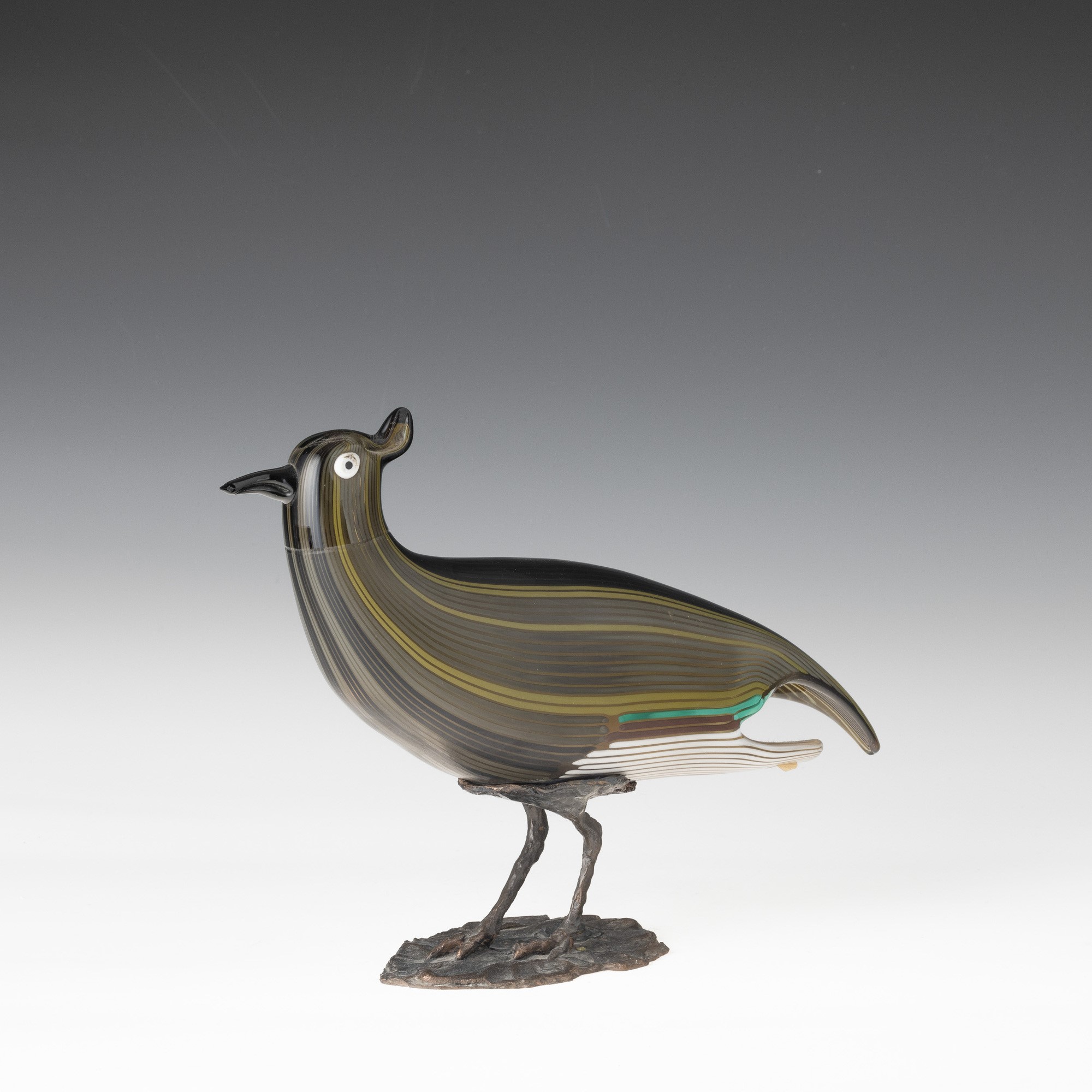 Toni Zuccheri - Venini, Murano 1991 Pavoncella
