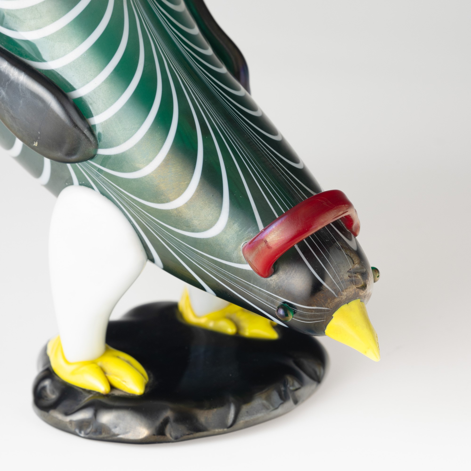 Fulvio Bianconi - Venini, Murano 1993 Gallo e Gallina