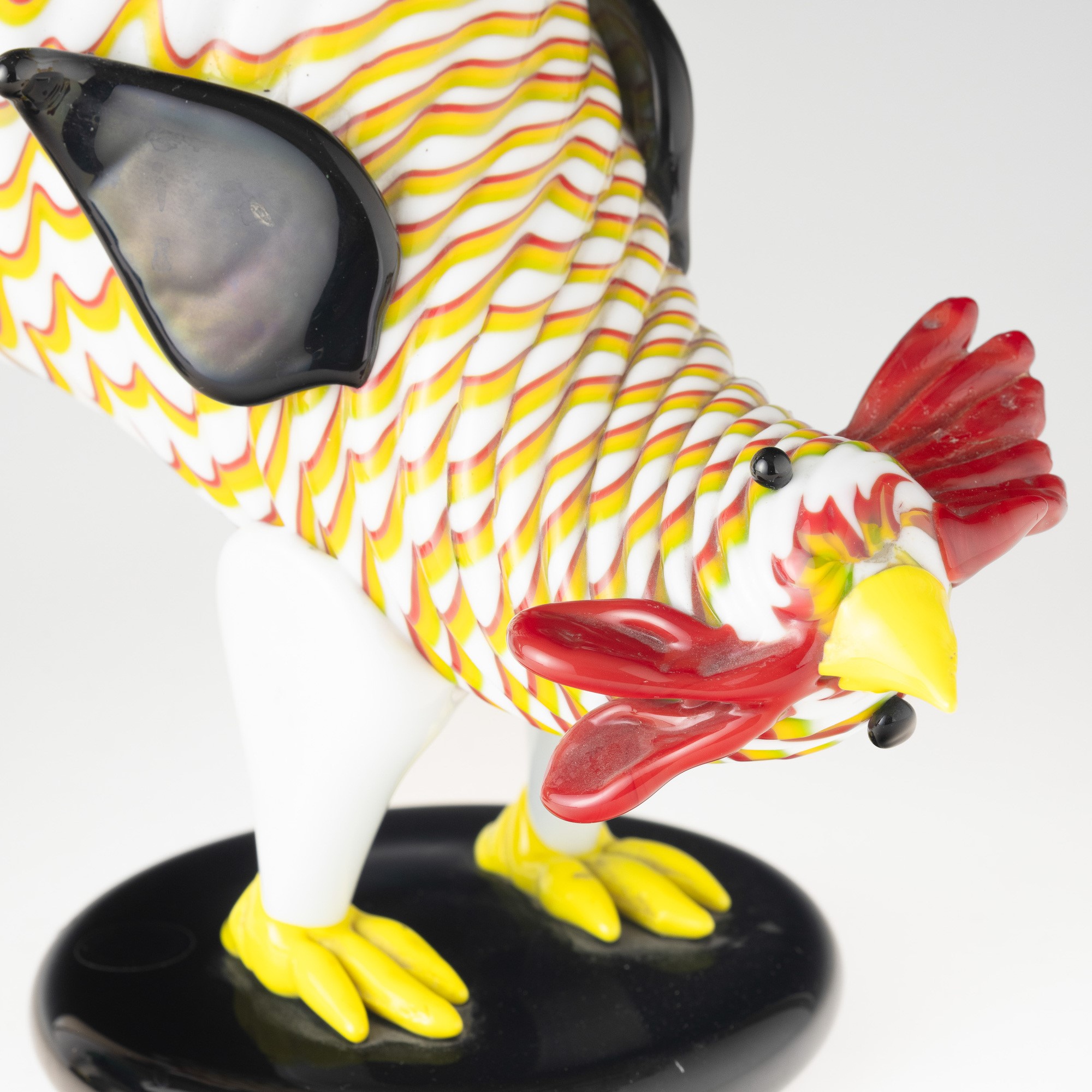 Fulvio Bianconi - Venini, Murano 1993 Gallo e Gallina