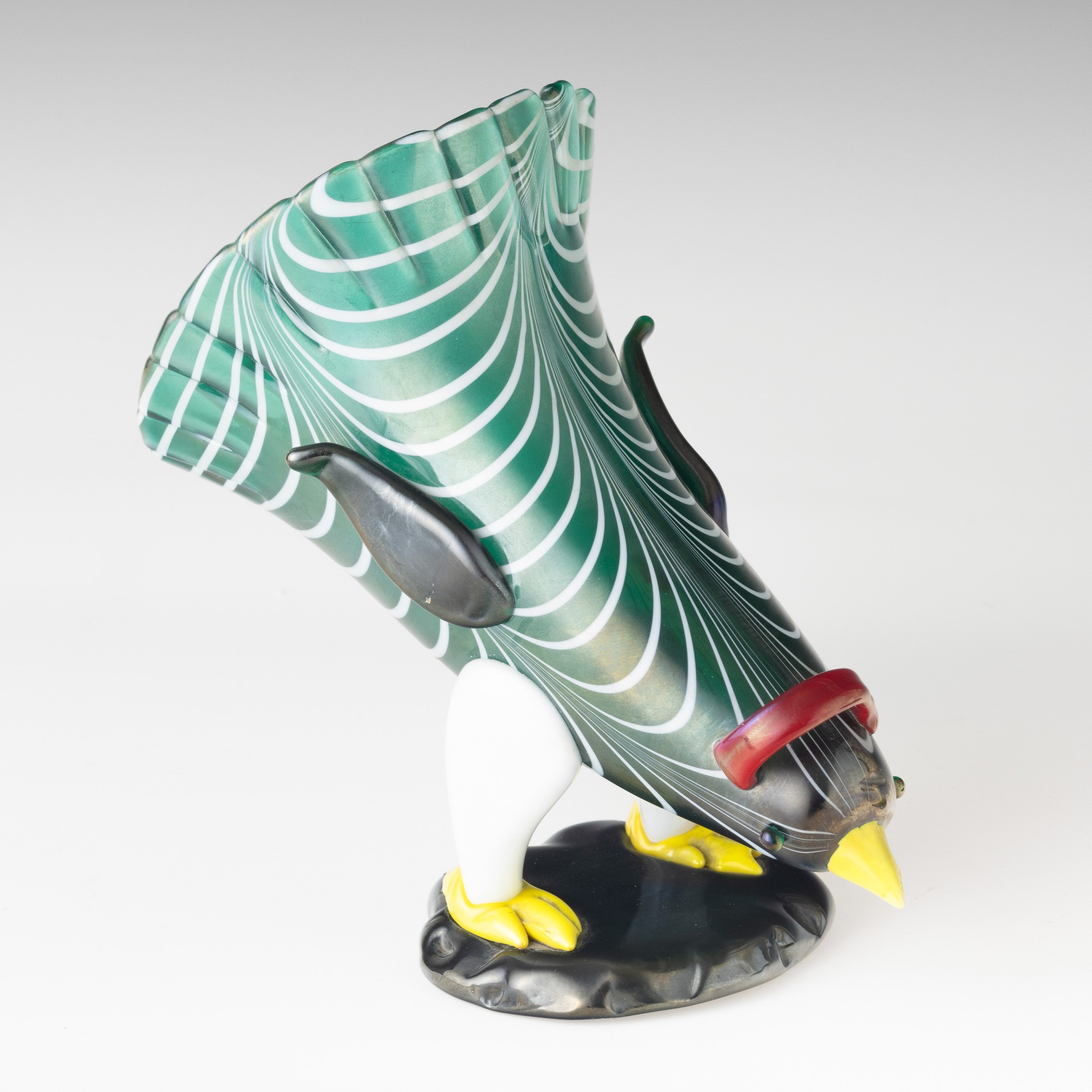 Fulvio Bianconi - Venini, Murano 1993 Gallo e Gallina