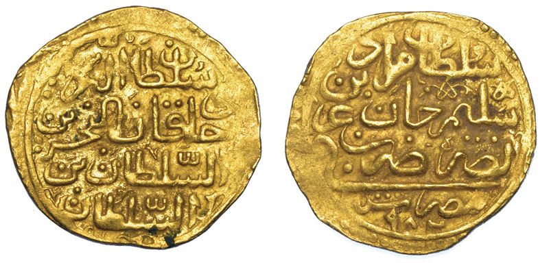 IMPERO OTTOMANO. MURAD III, 1574-1595 (982-1003). Sultani 982 (1574).  - Auction Numismatics - I - Cambi Casa d'Aste