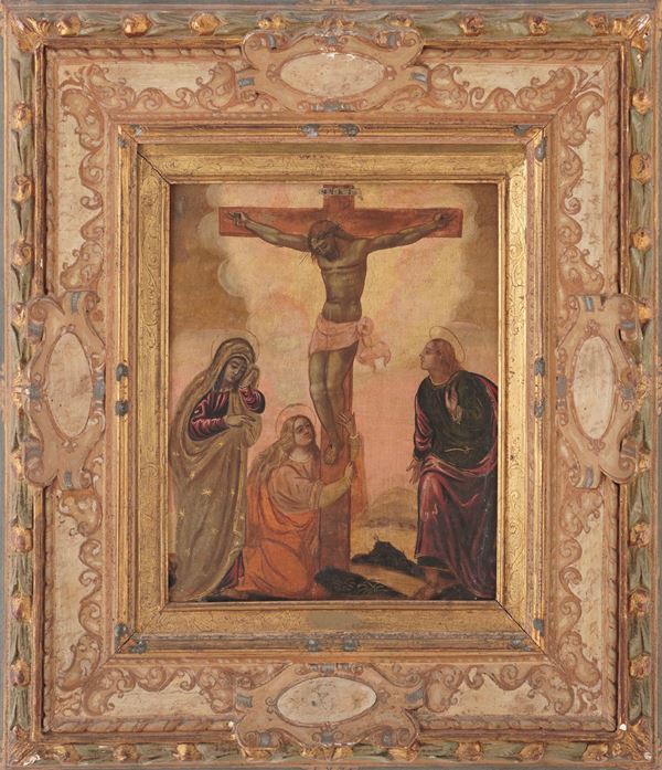 Scuola veneto-cretese del XVII secolo Calvario