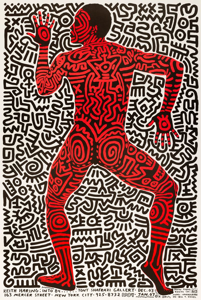 Keith Haring : Into 84  - Auction Vintage Posters and Collectible - Cambi Casa d'Aste