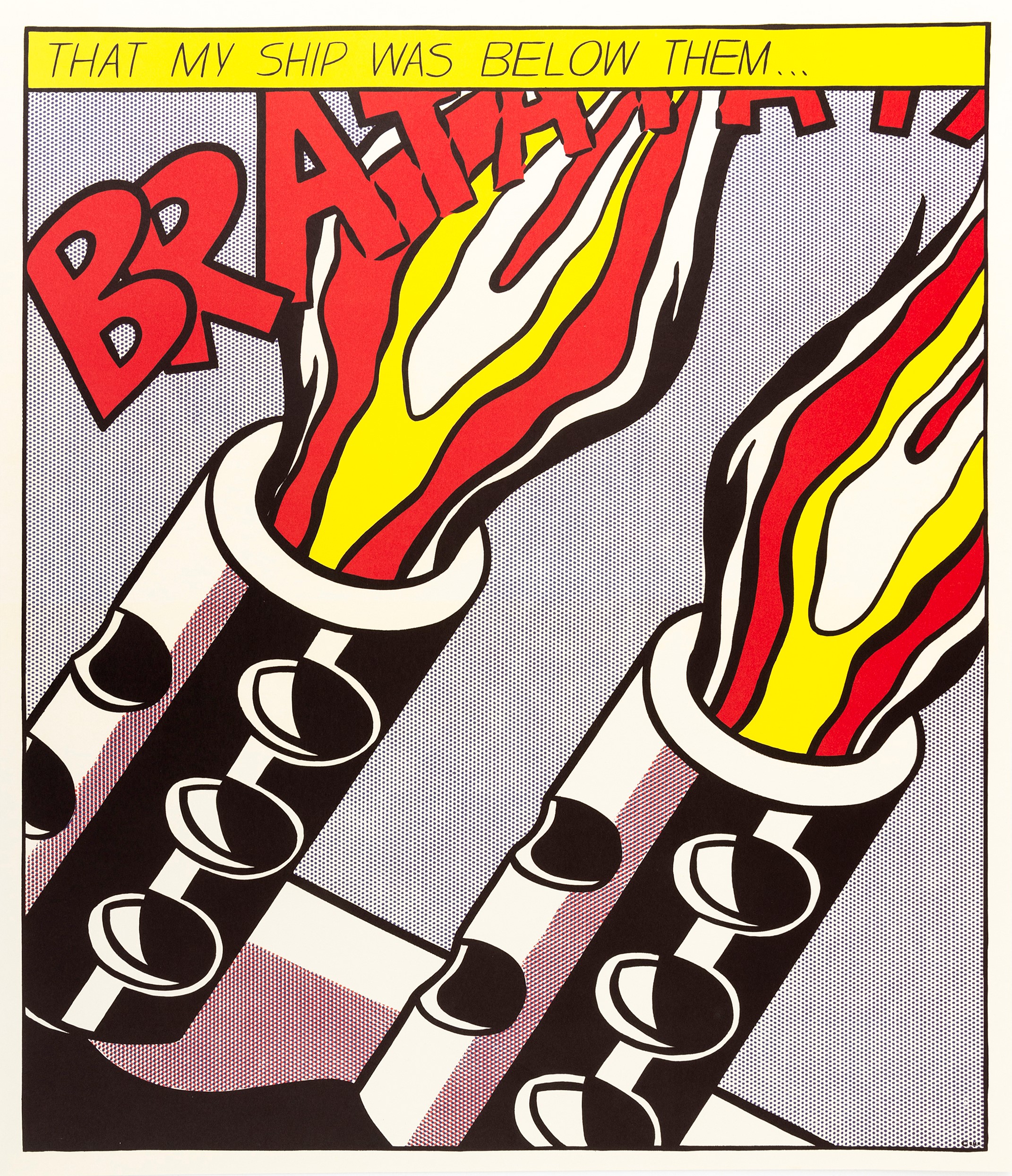Roy Lichtenstein - As i Opened Fire