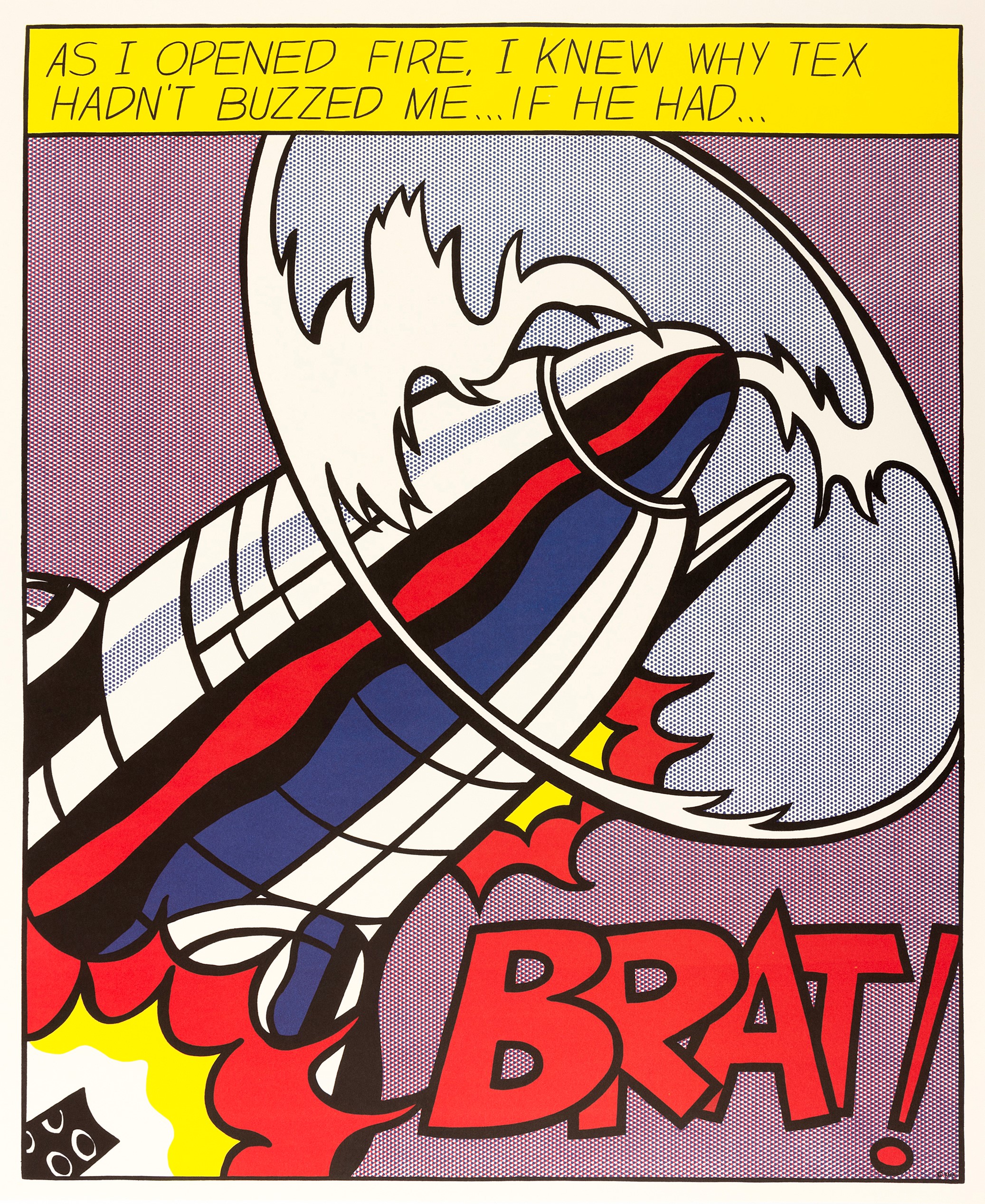 Roy Lichtenstein - As i Opened Fire