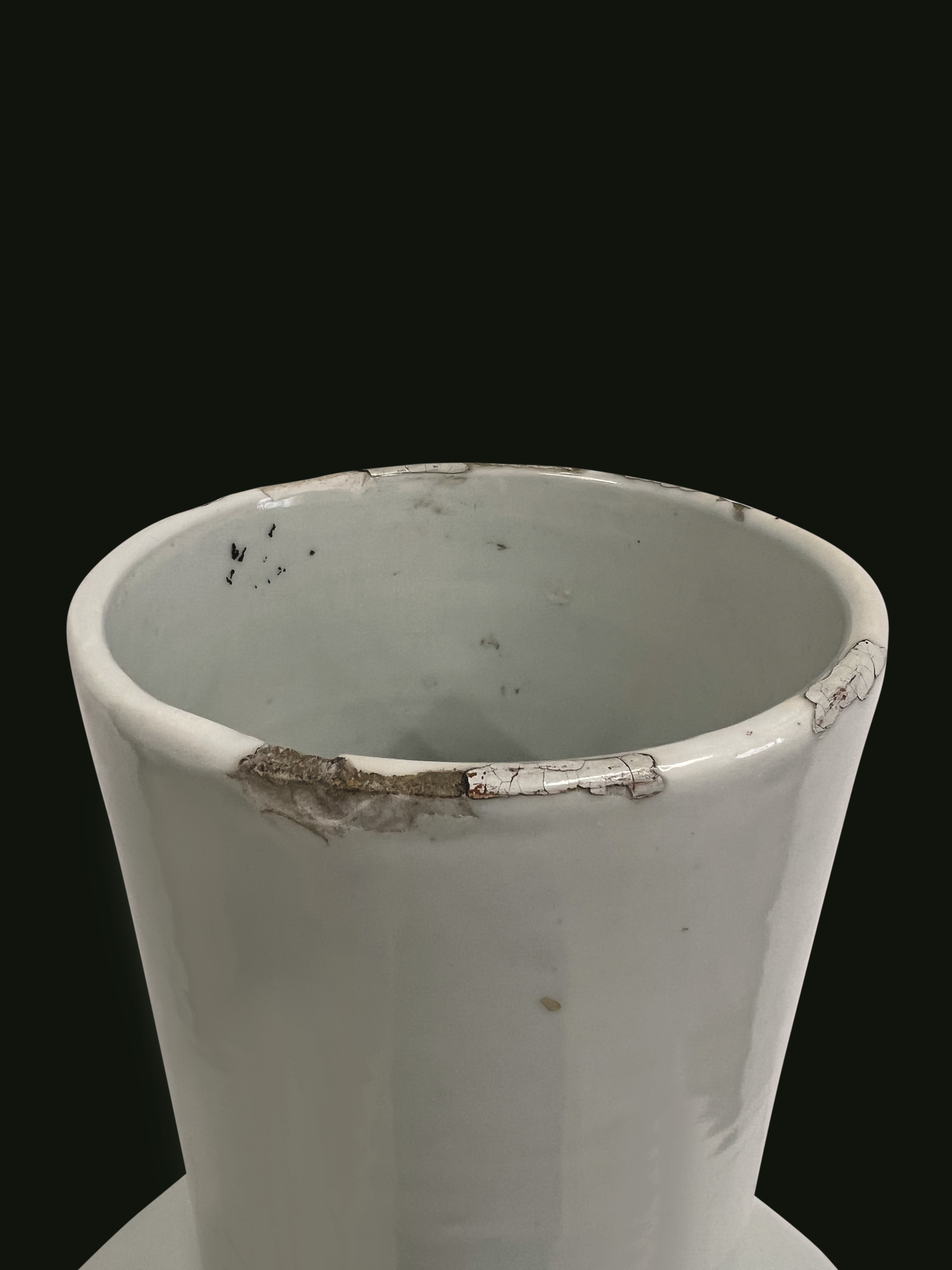 Vaso in Porcellana a Nove Pesche, Cina, Dinastia Qing, Epoca Dao Guang (1821-1850)