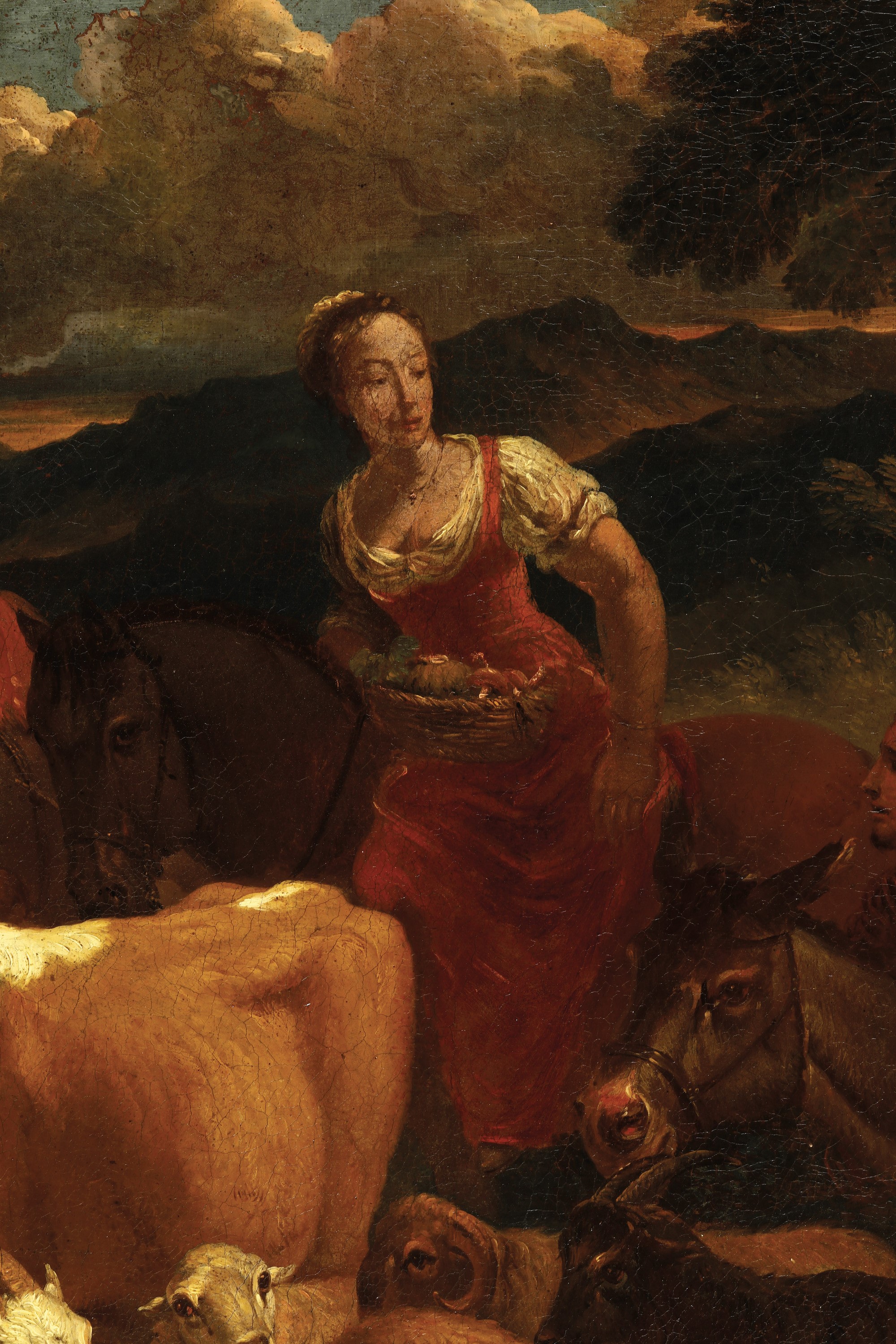 Pieter Mulier Detto Cavalier Tempesta - Paesaggio con il Viaggio di Giacobbe