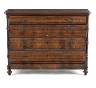 Cassettone Lastronato. XIX Secolo