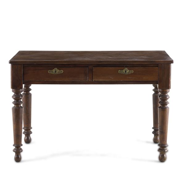 Tavolo in rovere. XX secolo