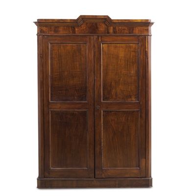 Armadio in Legno a Due Ante. Fine XIX - Inizi XX Secolo