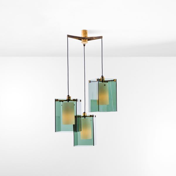 Max Ingrand - Lampada a sospensione mod. 2210