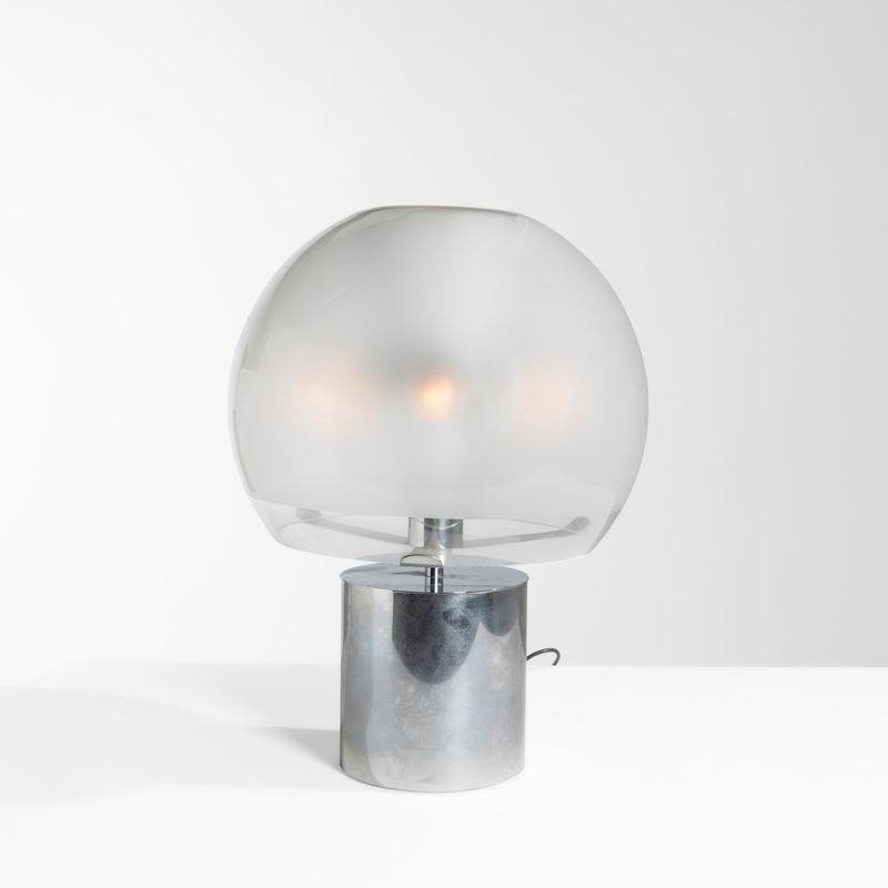 Luigi Caccia Dominioni : Lampada da tavolo mod. LTA6 Porcino  - Auction Design 200 - Cambi Casa d'Aste