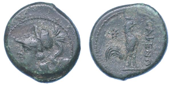 CAMPANIA - CALES. Bronzo, 265-240 a.C.