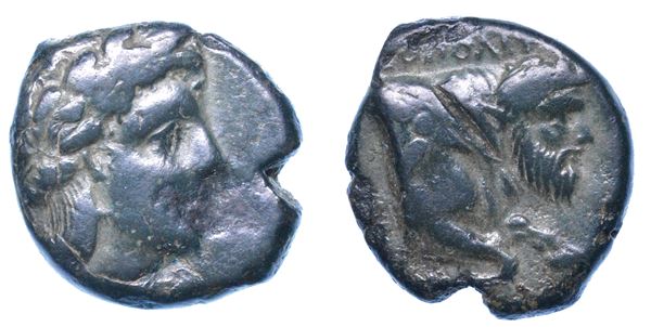 CAMPANIA - NEAPOLIS. Bronzo, 275-250 a.C.