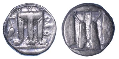 Bruttium - Crotone. Nomos, 550-480 a.C.