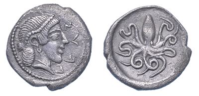 Sicilia - Siracusa. Seconda Democrazia, 466-405 a.C. Litra.