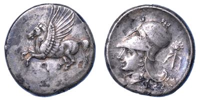 Corinzia - Corinto. Statere, 386-307 a.C.