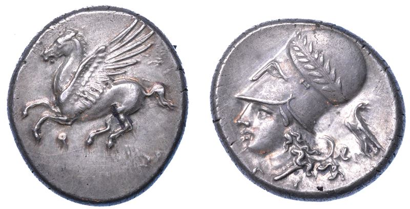 CORINZIA - CORINTO. Statere, 375-300 a.C.  - Asta Numismatica - I - Cambi Casa d'Aste