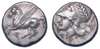 Corinzia - Corinto. Statere, 350/345-285 a.C.
