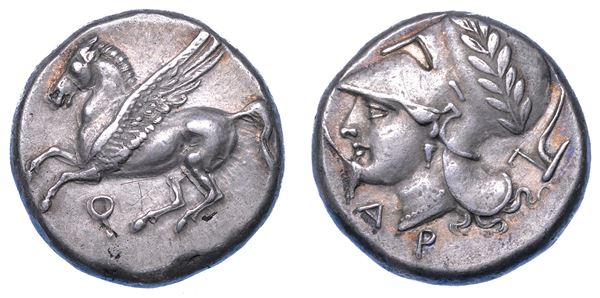 CORINZIA - CORINTO. Statere, 350/345-285 a.C.