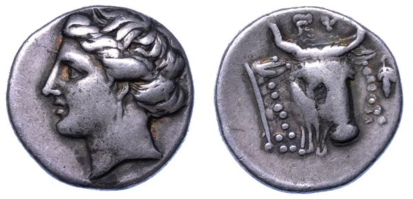 EUBEA - LEGA EUBEA. ERETRIA. Dracma, 304-290 a.C.