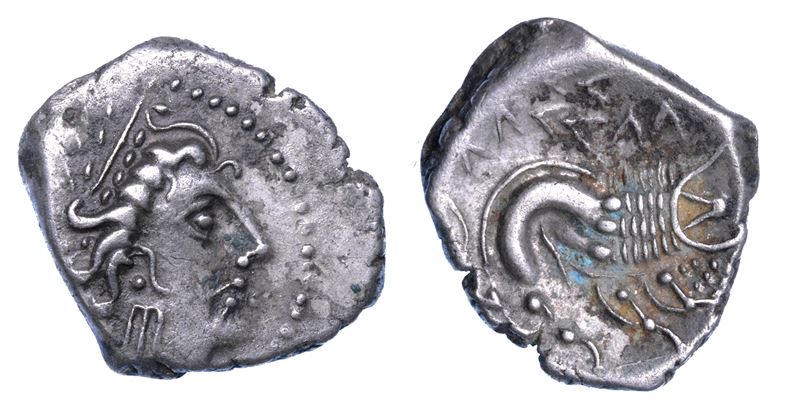 GALLIA - INSUBRI. Dracma, fine III - II secolo a.C.  - Auction Numismatics - I - Cambi Casa d'Aste