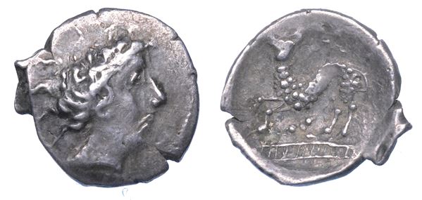 GALLIA CISALPINA - LIGURIA. Obolo, III-II secolo a.C..