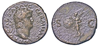 Nerone, 54-68. Asse. Roma.
