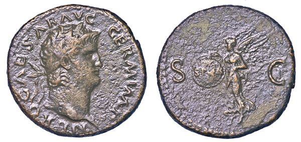 NERONE, 54-68. Asse. Roma.