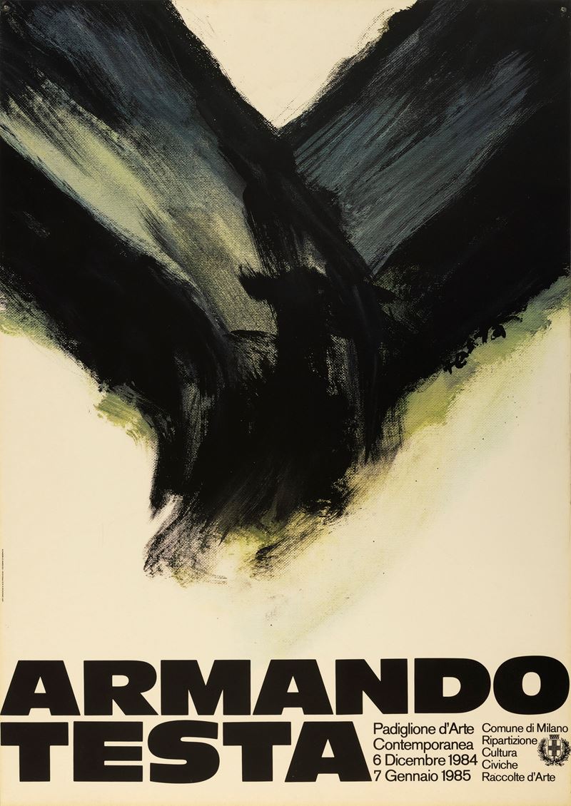 Armando Testa : Armando Testa - Padiglione d’Arte  - Auction Vintage Posters and Collectible - Cambi Casa d'Aste