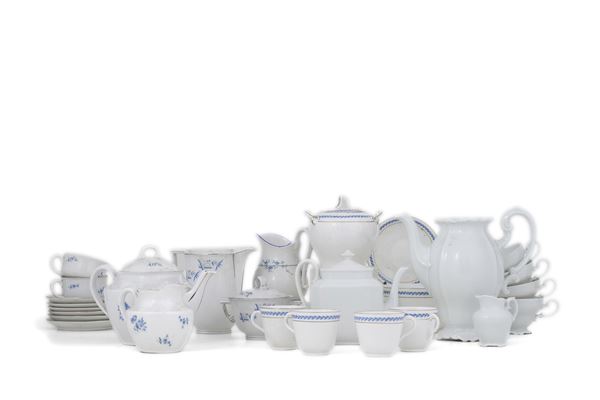 Lotto di parti di diversi servizi, di cui uno Ginori