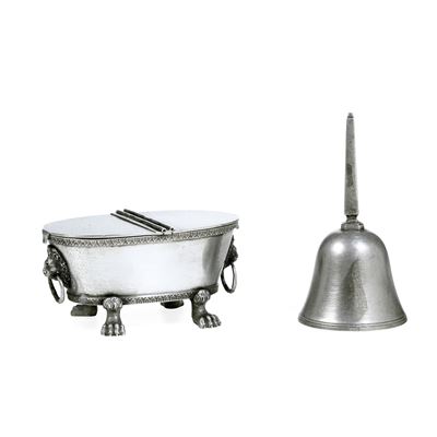 Probabilmente Roma, XVIII-XIX Secolocampanello con Marchi del Maestro Argentiere Vincenzo Coaci (...