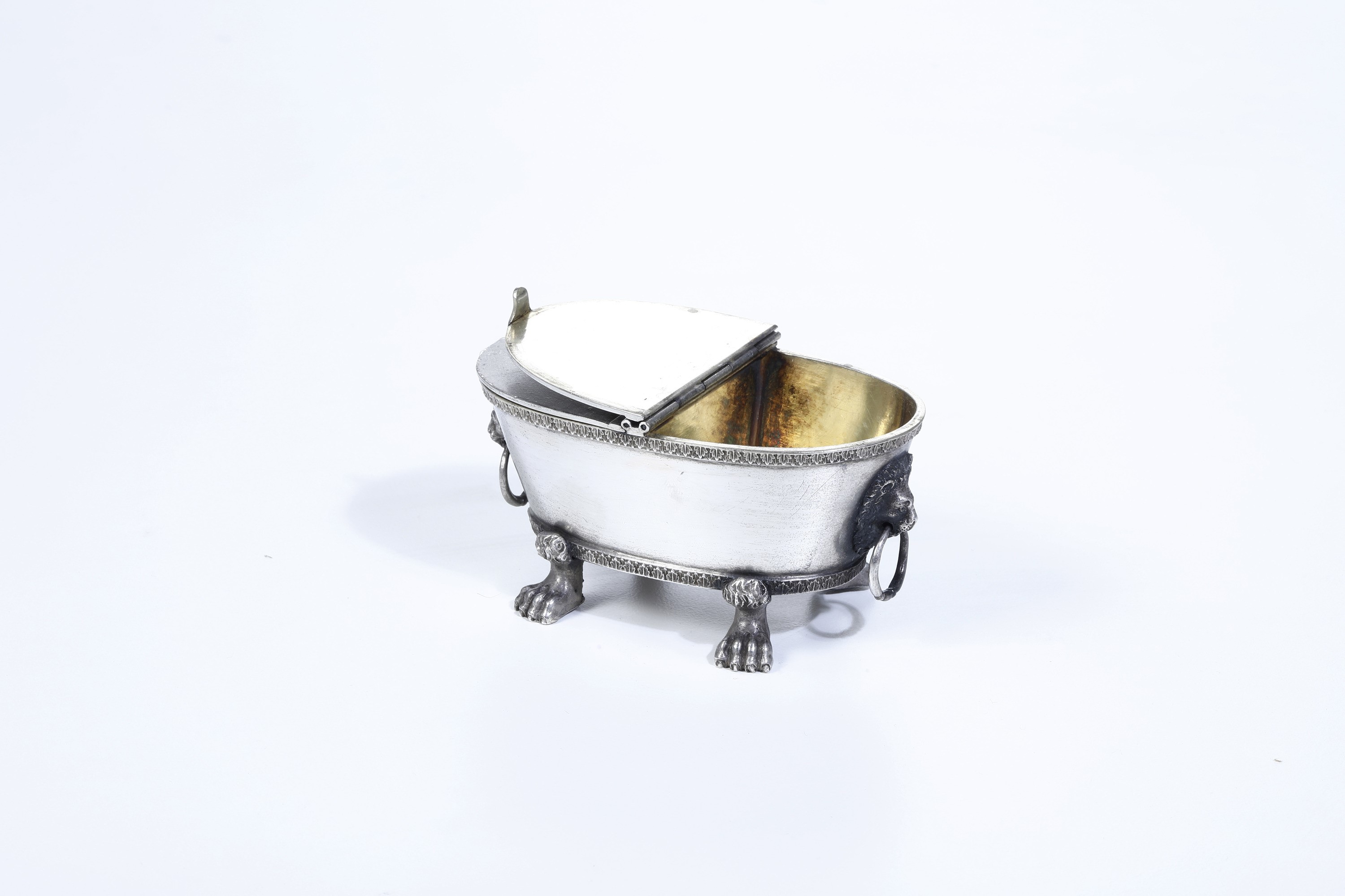 Probabilmente Roma, XVIII-XIX Secolocampanello con Marchi del Maestro Argentiere Vincenzo Coaci (...