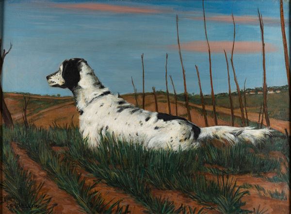 Gianfilippo Usellini - Cane da caccia