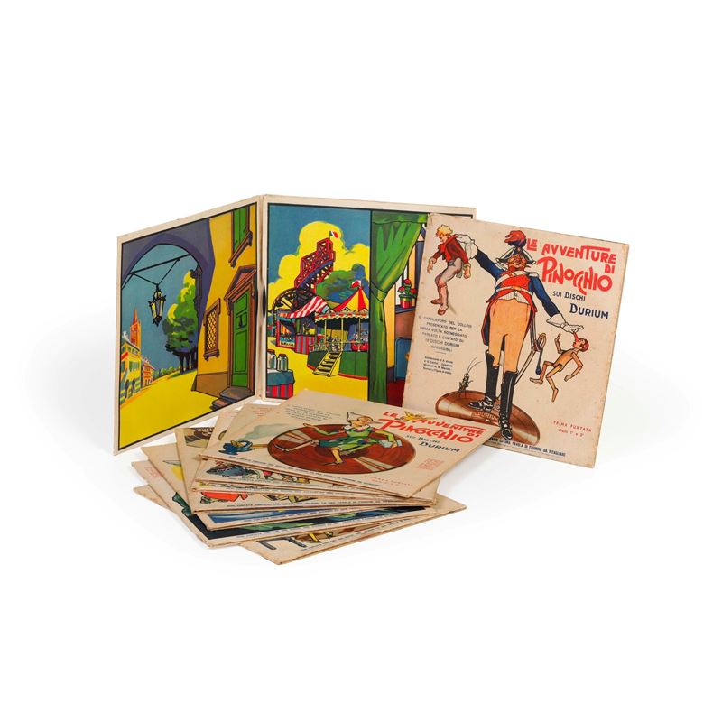 18 dischi originali, 1933, Editore R. Bemporad & F.  - Asta Antiquariato - Cambi Casa d'Aste